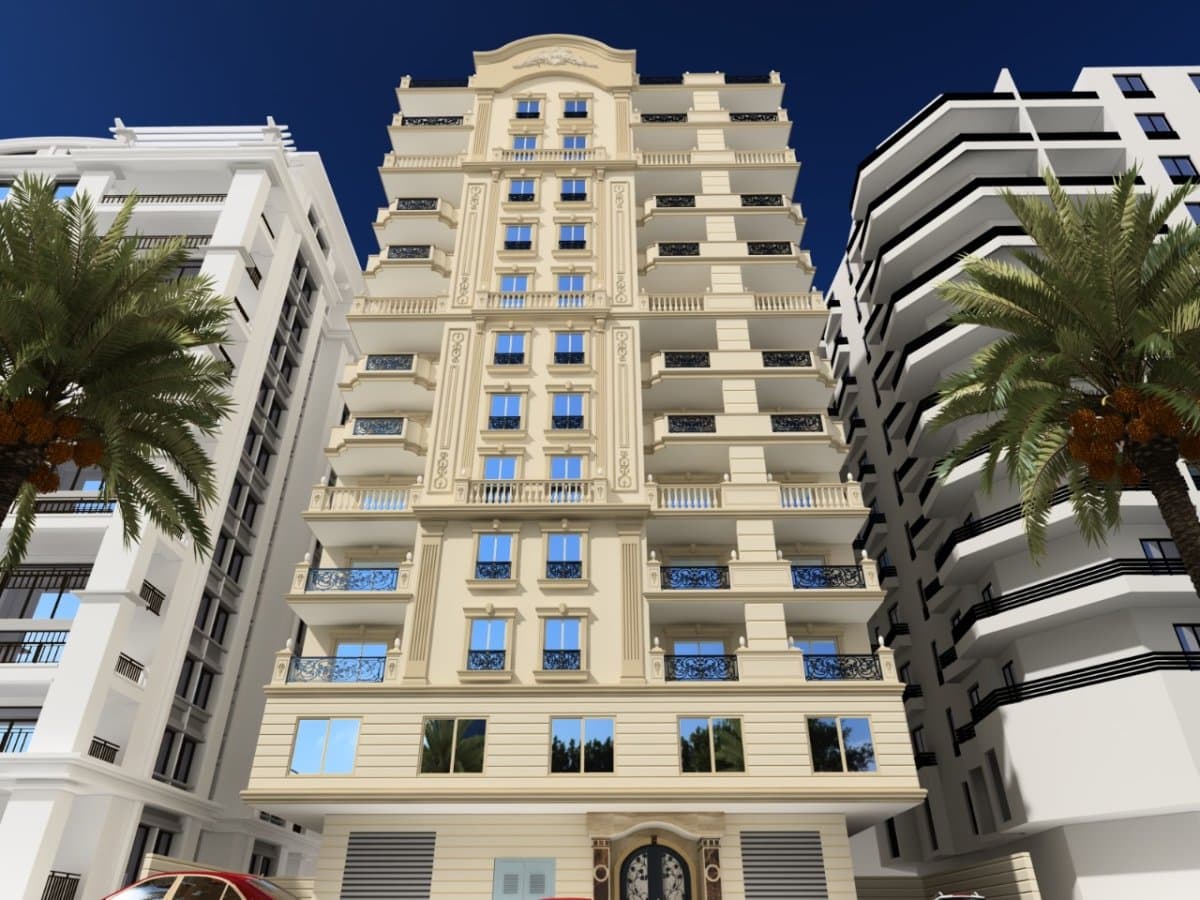 شقة سكنية فاخرة للبيع في دمشق إطلالة مميزة وتشطيب ممتاز 1