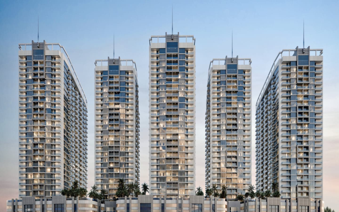 شقة في برج دمشق على المخطط